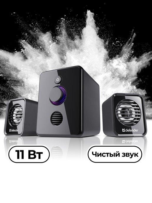 Колонки для компьютера 11 Вт питание USB V12