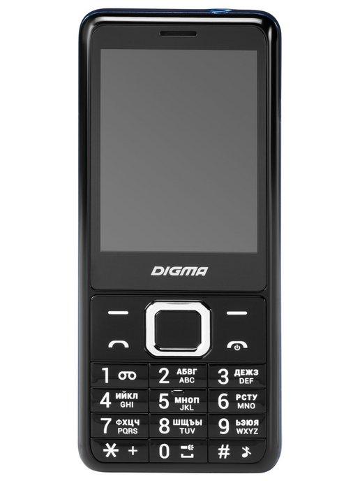 Мобильный телефон LINX B280 32Mb черный 2Sim 2.8" TFT