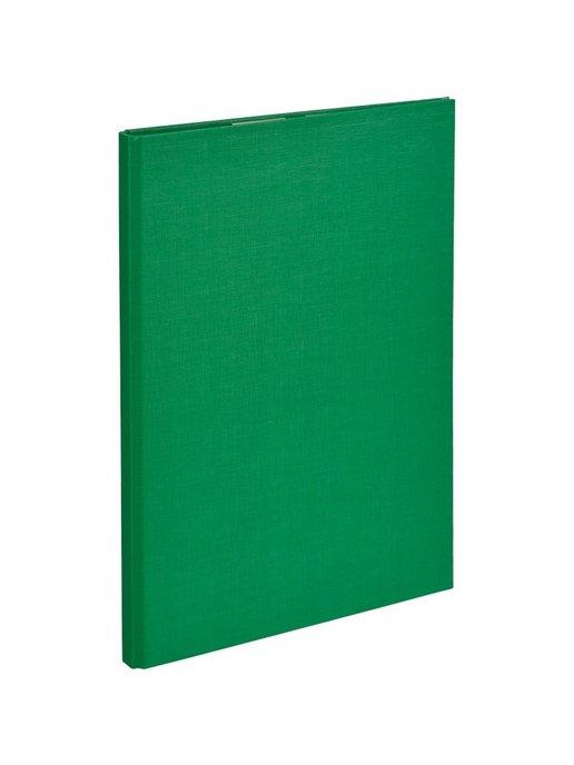 Планшет для бумаг A4, зеленый, с верхней створкой