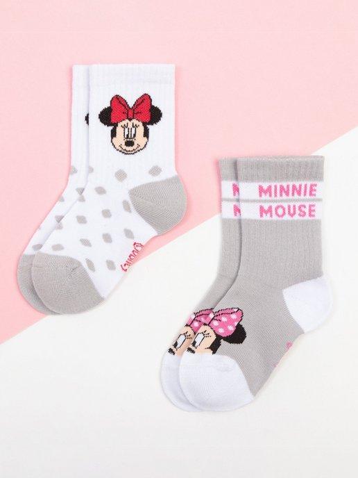 Носки детские носки для девочки набор носков Минни Маус
