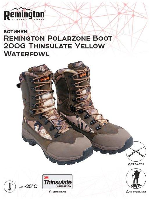 Ботинки Polarzone boot 200g Thinsulate Yellow Waterfowl