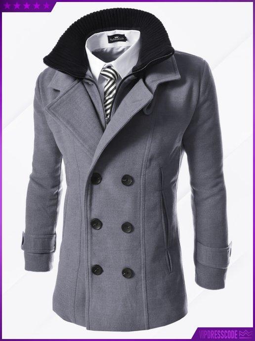 VipDressCode | Пальто полупальто зимнее утепленное классика