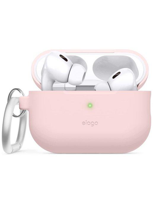 Чехол для Apple Airpods Pro 2 Silicone Hang case (Lightning)