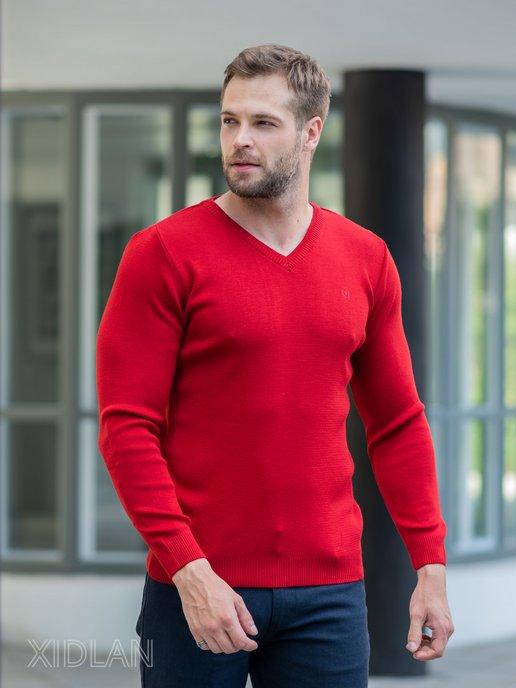 Пуловер шерстяной классический Турция