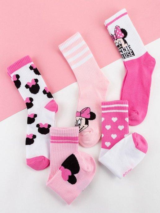 подарочный набор носков для девочки 5 шт