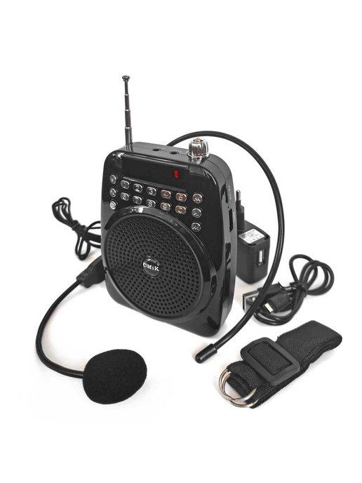 Рупор-громкоговоритель-мегафон поясной CMiK8811 Радио