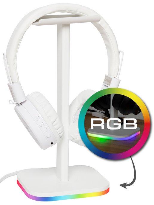 Подставка для наушников игровых с RGB подсветкой