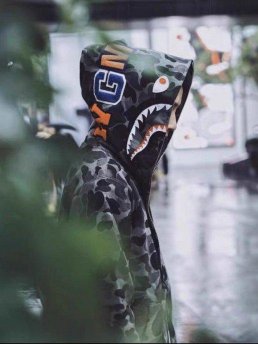 Зипка худи bape, толстовка bape