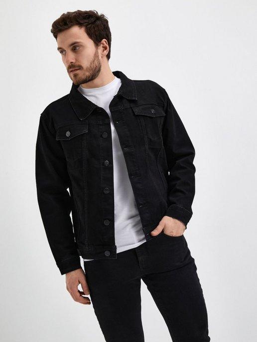 Куртка джинсовая мужская приталенная классика