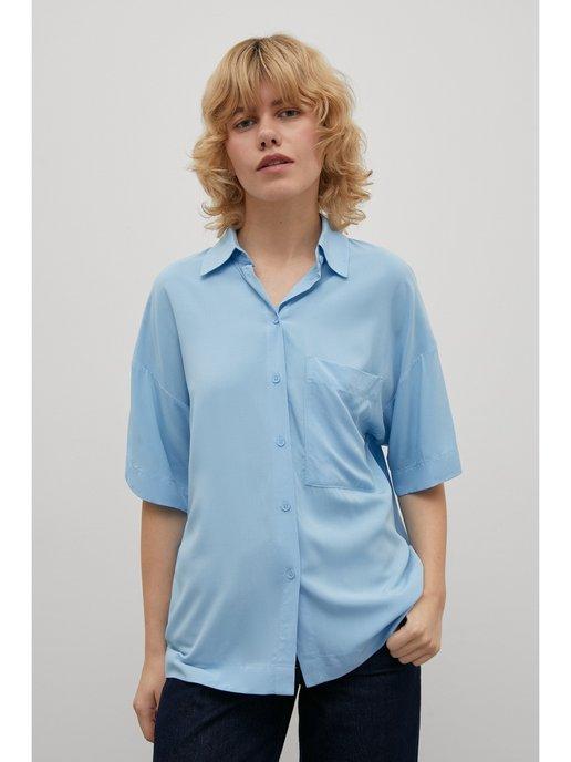 Блузка с коротким рукавом Рубашка летняя