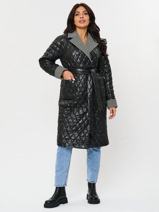 Liconte | Пальто осень стеганое длинное