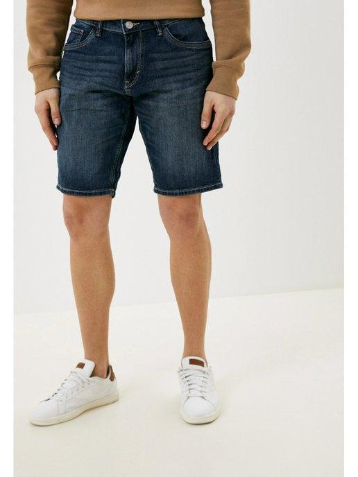 Прямые джинсовые шорты Josh с подворотами