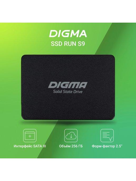 SSD диск Run S9 SATA III 256Gb 2.5" DGSR2256GS93T