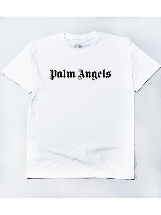 Футболка с принтом Palm Angels