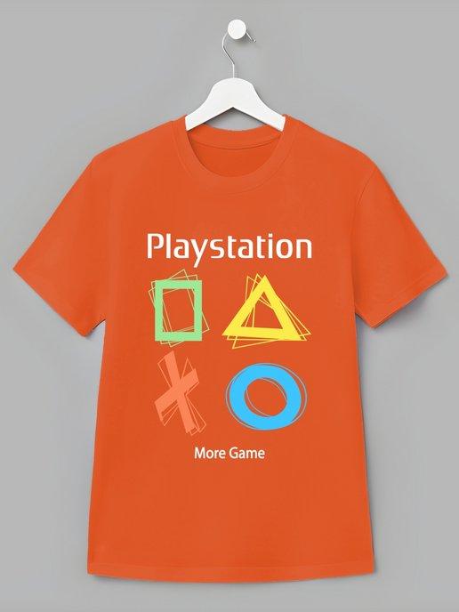 Детская футболка Game Игры PlayStation Игровая приставка