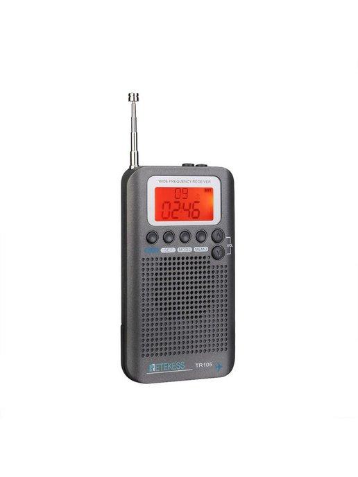 Полнодиапазонный цифровой мини радиоприемник TR105
