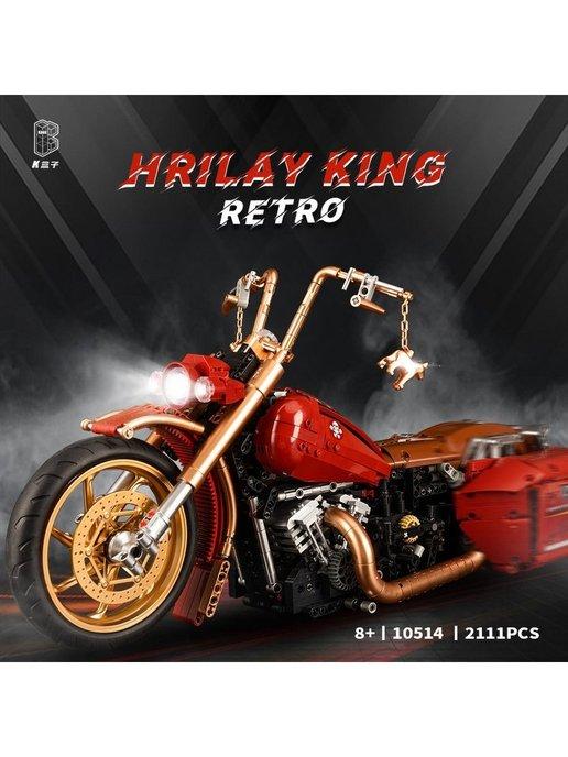 Конструктор Technic Техник Мотоцикл Harley Харлей 2111 дет