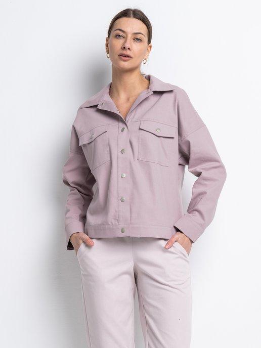 Адель Очаровательная | Куртка женская весна короткая джинсовая модная стильная