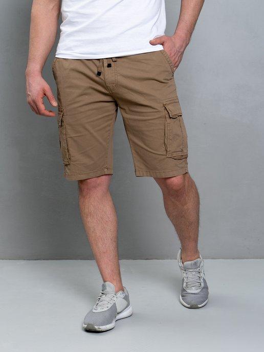 IGMAN | Шорты мужские летние трикотажные карго джинсовые бриджи