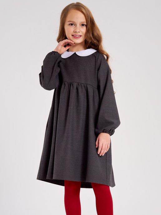 NinoMio | Платье школьное из костюмной ткани
