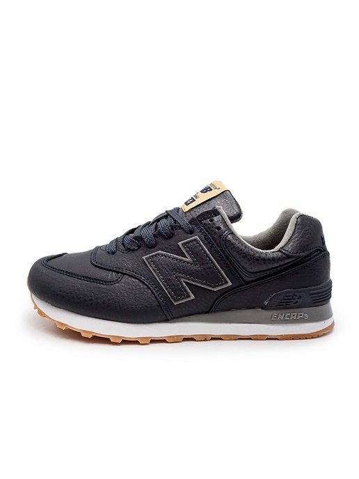 Кроссовки NB 574 спортивные кожаные кеды