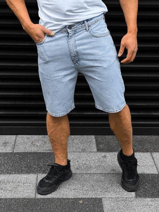 JUST BE MEN | Шорты джинсовые короткие с карманами