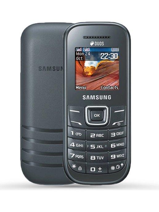 Мобильный кнопочный телефон Samsung GT-E1202 DUOS без камеры