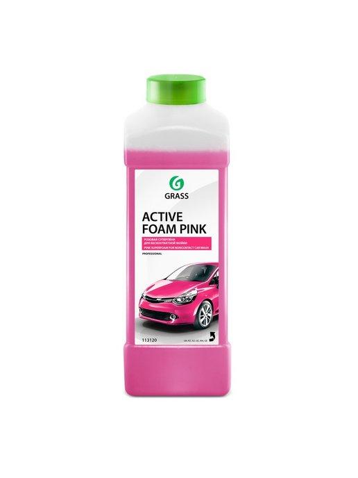 Автошампунь для бесконтактной мойки Active Foam Pink 1л