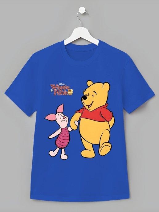 Детская футболка Disney Winnie The Pooh Винни Пух Пятачок