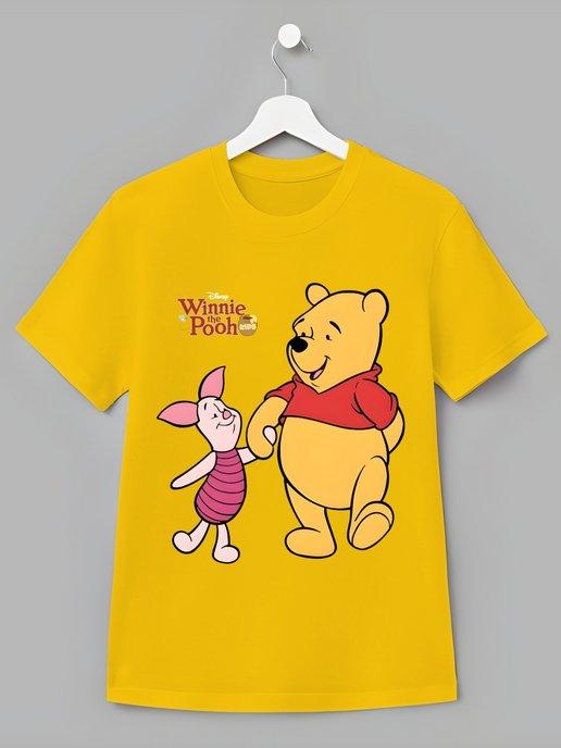 Детская футболка Disney Winnie The Pooh Винни Пух Пятачок