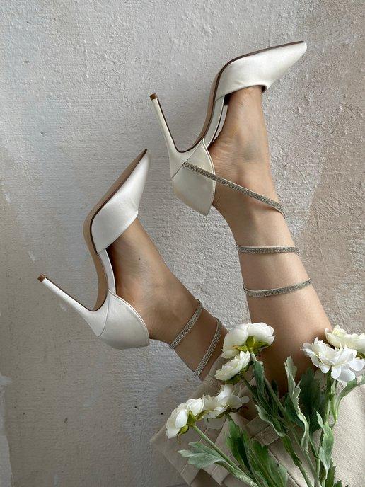 CELEBRITY | Туфли на каблуке свадебные вечерние