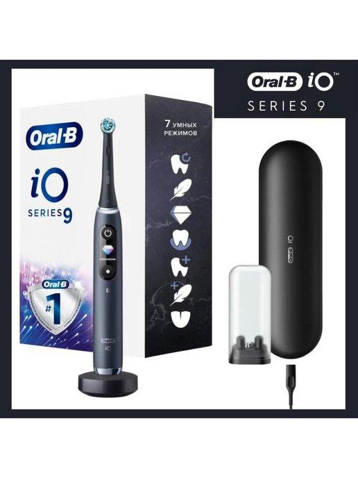 Oral-B | Электрическая щетка iO Series 9 Black Onyx, 2 насадки