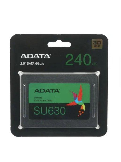 SSD жесткий диск SU630 240GB ASU630SS-240GQ-R, черный