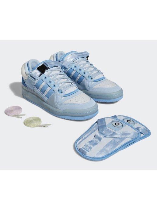 Кроссовки дутые Adidas forum low bad bunny