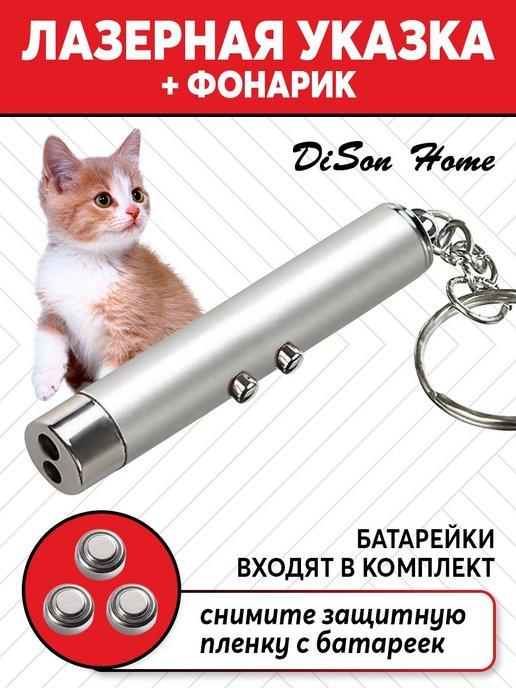 Лазерная указка и фонарик для кошек и собак