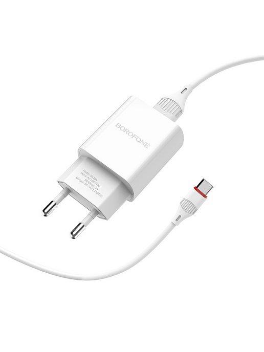 Зарядное устройство для телефона USB Type-C 2.1А