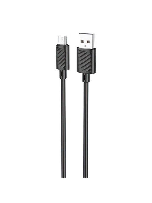 Кабель MicroUSB USB быстрая зарядка 2.4А особопрочный