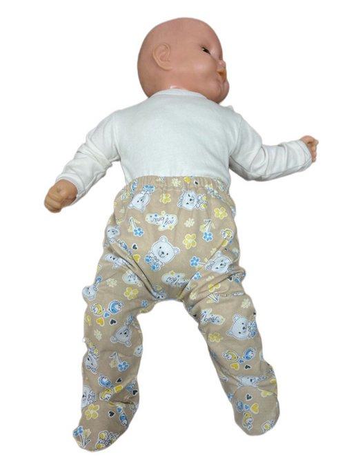 Ползунки для новорожденных, штанишки для малыша, с начесом