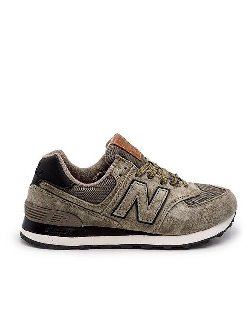 Кроссовки NB 574 спортивные кеды замшевые