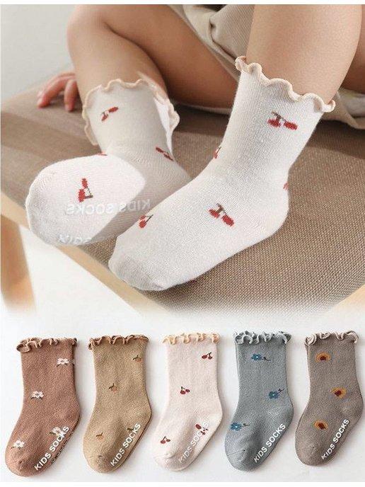 Носочки для новорожденных летние