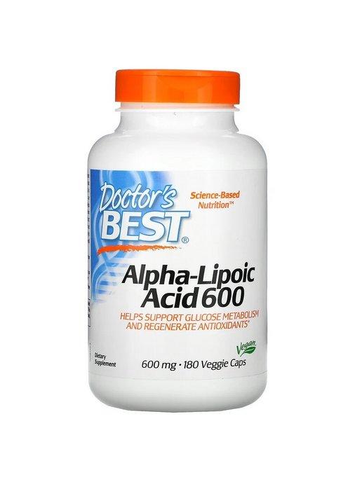 Alpha-Lipoic Acid Альфа-липоевая кислота, 600 мг