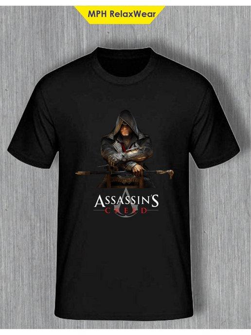 футболка с принтом Assassin's Creed Ассасин крид