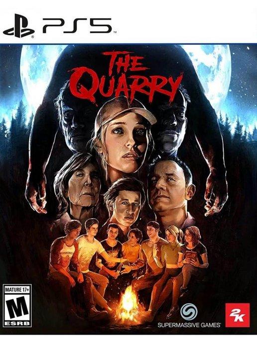 The Quarry игра на playstation 5 sony диск PS5