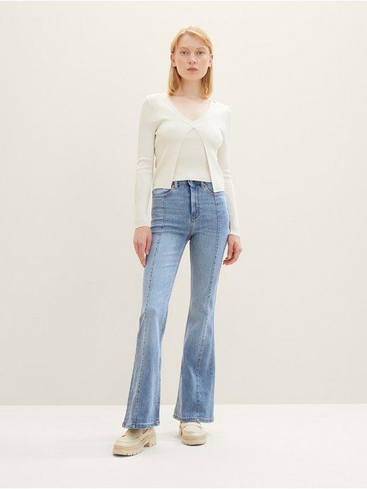 Расклешённые джинсы Slim Flare с высокой посадкой