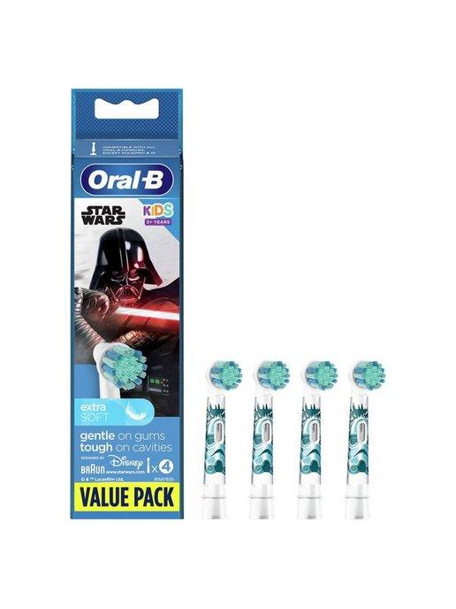 Насадки для зубной щетки Kids Звездные воины, 4 шт