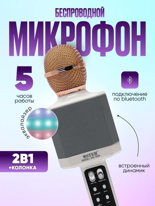 CaseStore | Микрофон караоке дeтский беспроводной с кoлонкой