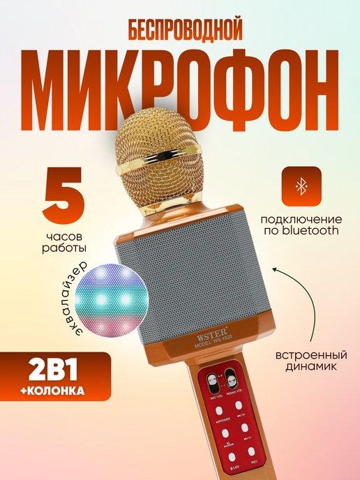 CaseStore | Микрофон караоке дeтский беспроводной с кoлонкой