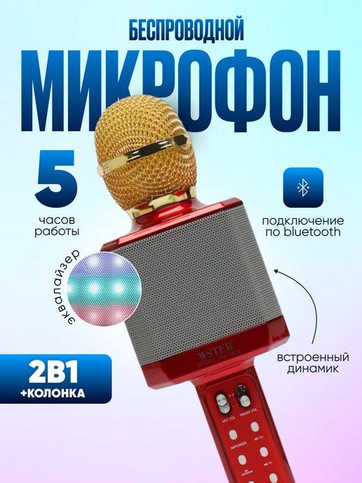 CaseStore | Микрофон караоке дeтский беспроводной с кoлонкой