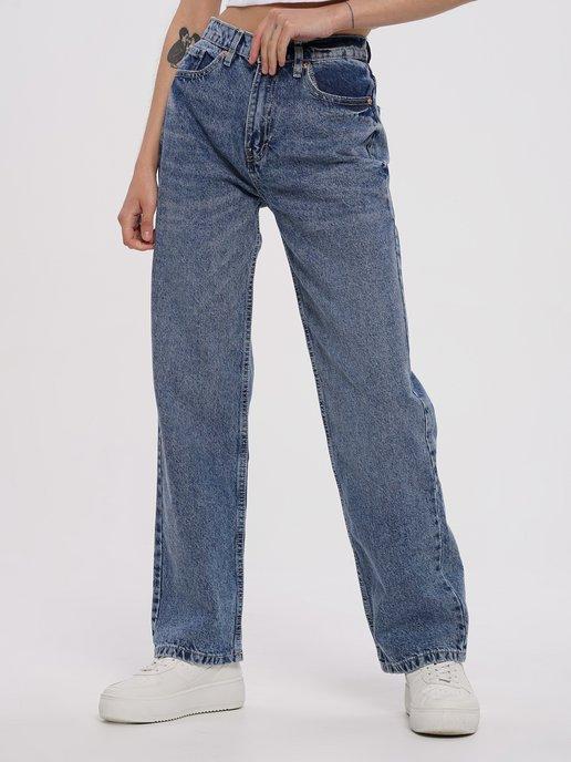 Классические джинсы с высокой талией