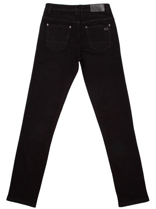 O'RLY | Черные джинсы классика прямые с начесом